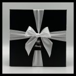 جعبه مربعى مشكى ( رنگ ربان دلخواه) - Image 4