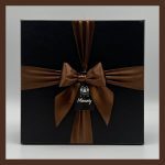 جعبه مربعى مشكى ( رنگ ربان دلخواه) - Image 8