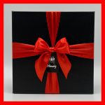 جعبه مربعى مشكى ( رنگ ربان دلخواه) - Image 6