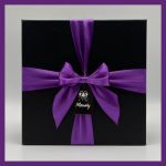 جعبه مربعى مشكى ( رنگ ربان دلخواه) - Image 11