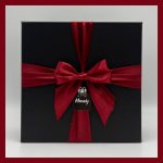 جعبه مربعى مشكى ( رنگ ربان دلخواه) - Image 5