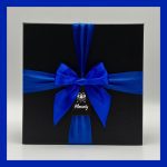 جعبه مربعى مشكى ( رنگ ربان دلخواه) - Image 3