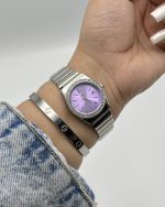 ساعت امگا نگين دار ياسى