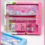 ست لوازم تحریر 7 تیکه کرومی / هدیه اقتصادی